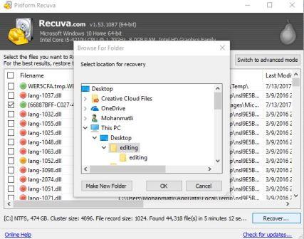 Recover Permanently Deleted Files